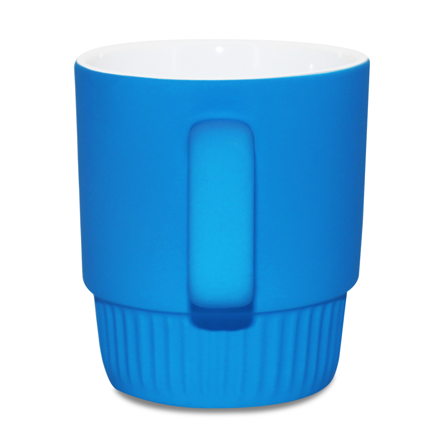 mug en porcelaine soft-touch  à motif 300 ml