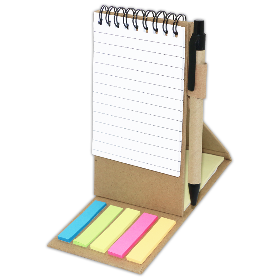 mini note book de poche post-it ecologique