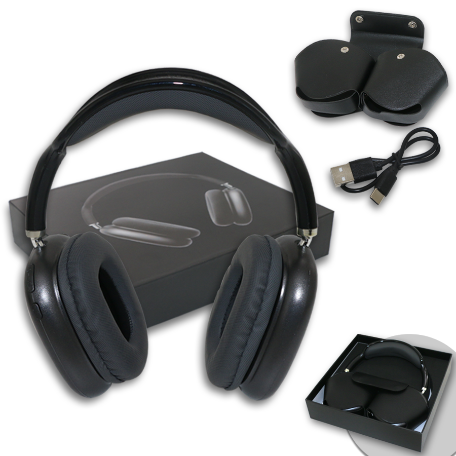 casque wireless avec radio et cache de protection