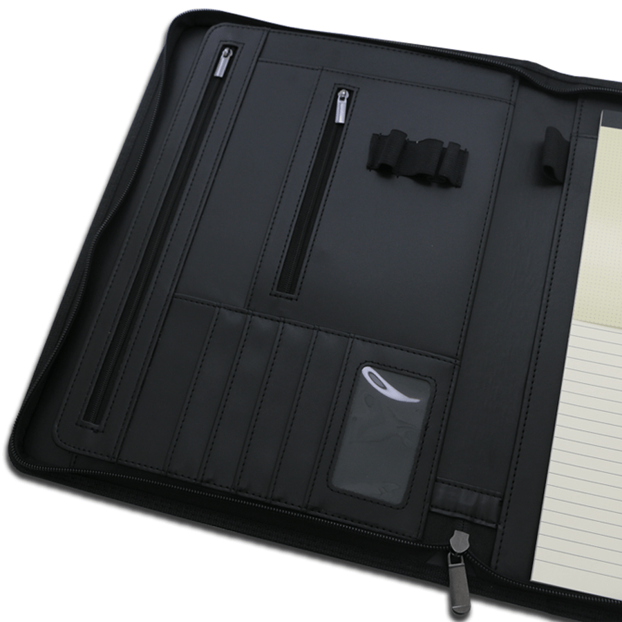 conférencier a4  en simili-cuir à personnaliser