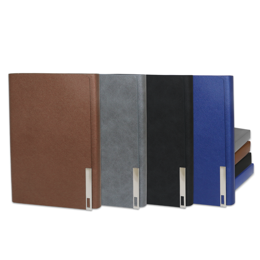 note-book  a6  en similicuir  type classeur