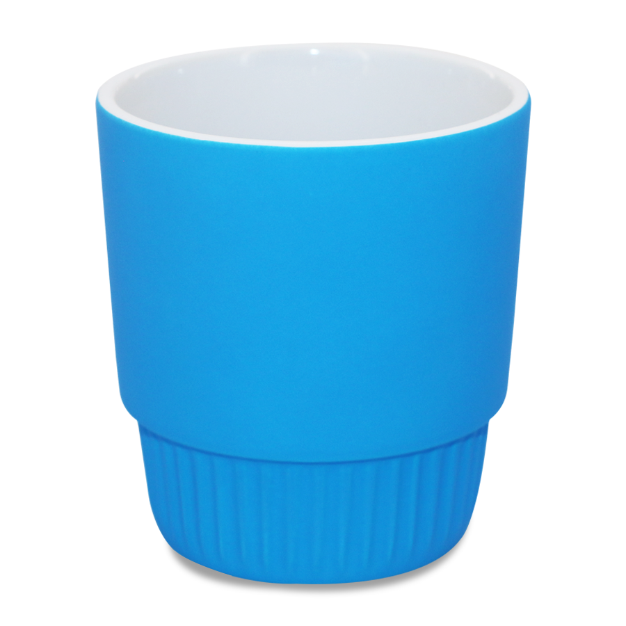 mug en porcelaine soft-touch  à motif 300 ml