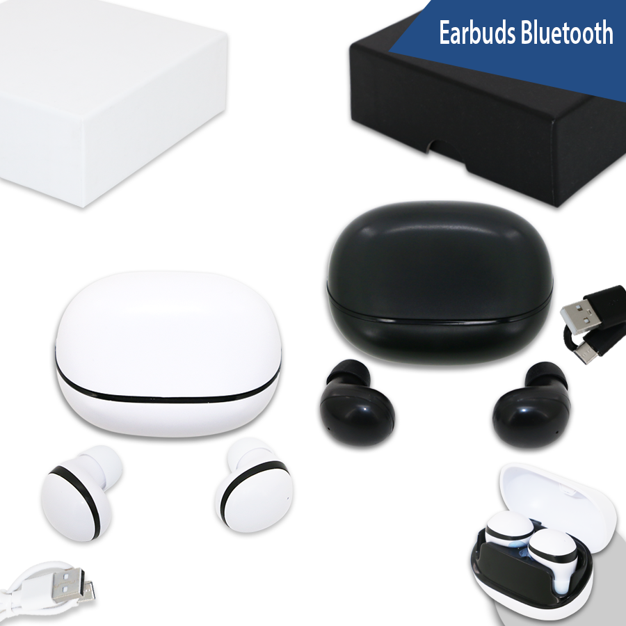 earbuds bluetooth avec boitier de recharge
