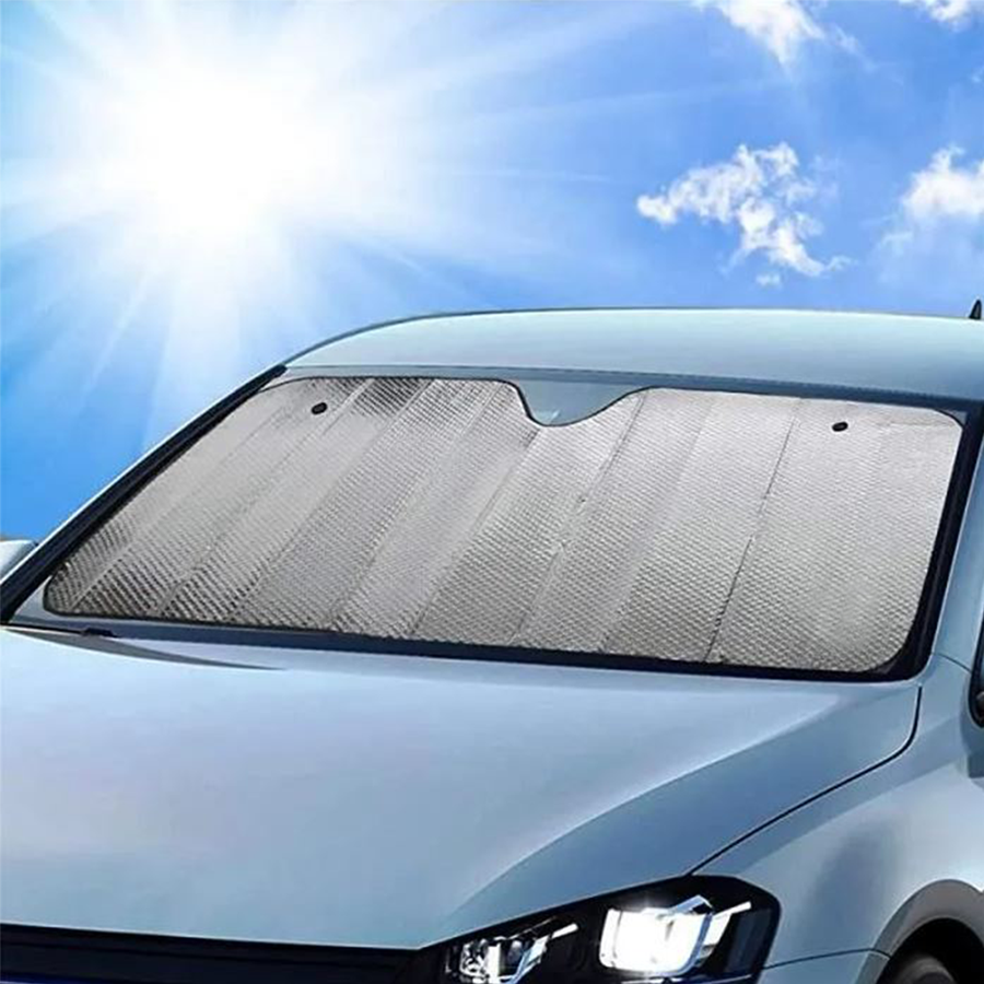 pare soleil de voiture en aluminium