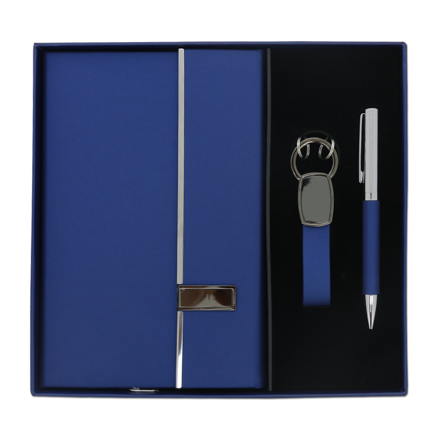 coffret note book usb 32gb et stylo & porte-clé
