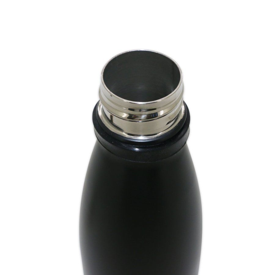 thermos bouteille isotherme en inox et bois 500 ml