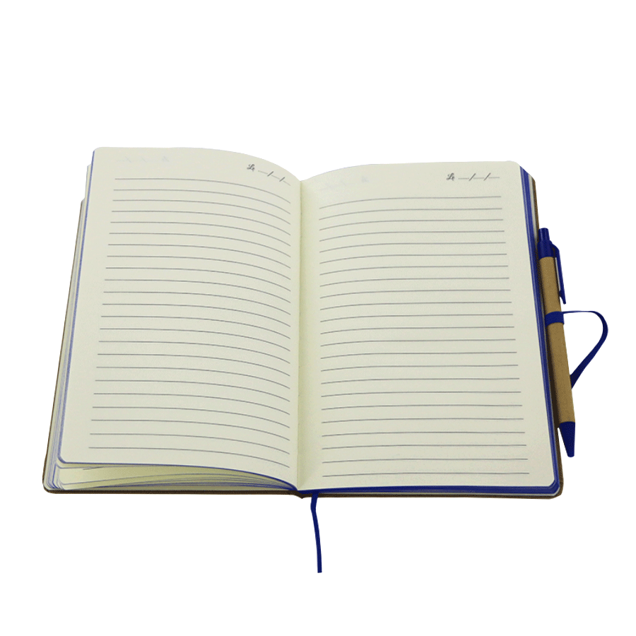 duo note-book ecologique publicitaire avec stylo