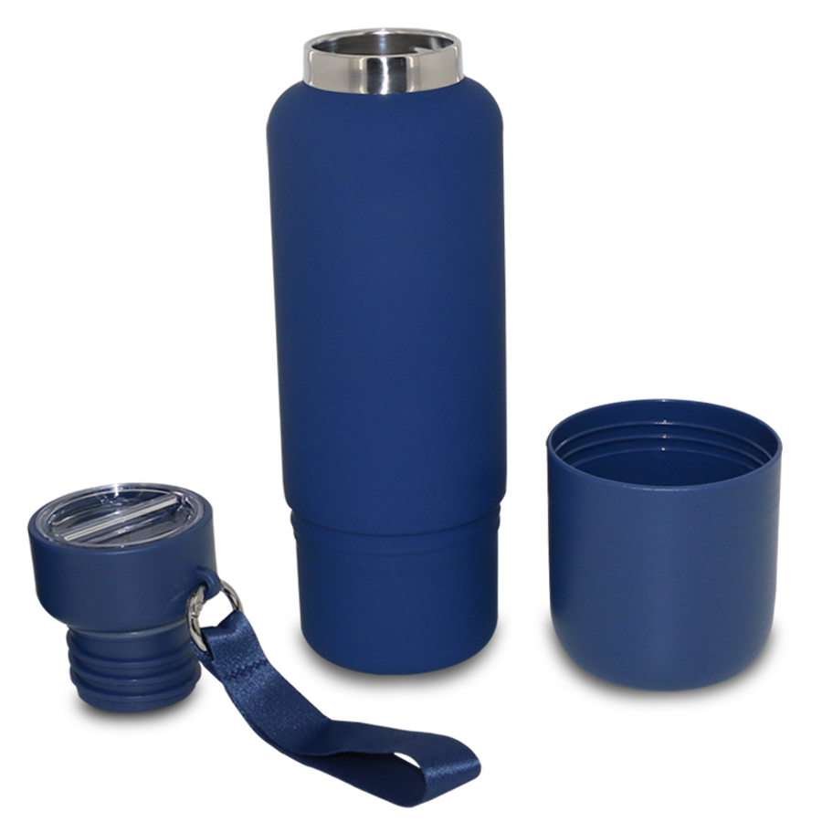 thermo bouteille isotherme à verre 500ml