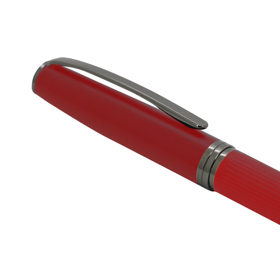 stylo à bille en métal avec boite