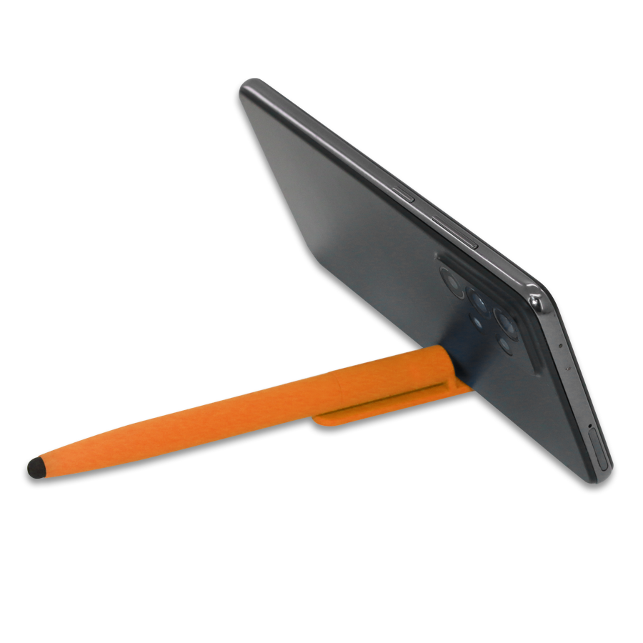 stylus promotionnel avec support téléphone