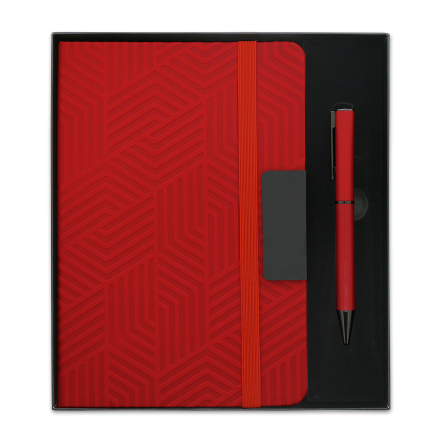 set notebook a5 publicitaire avec stylo