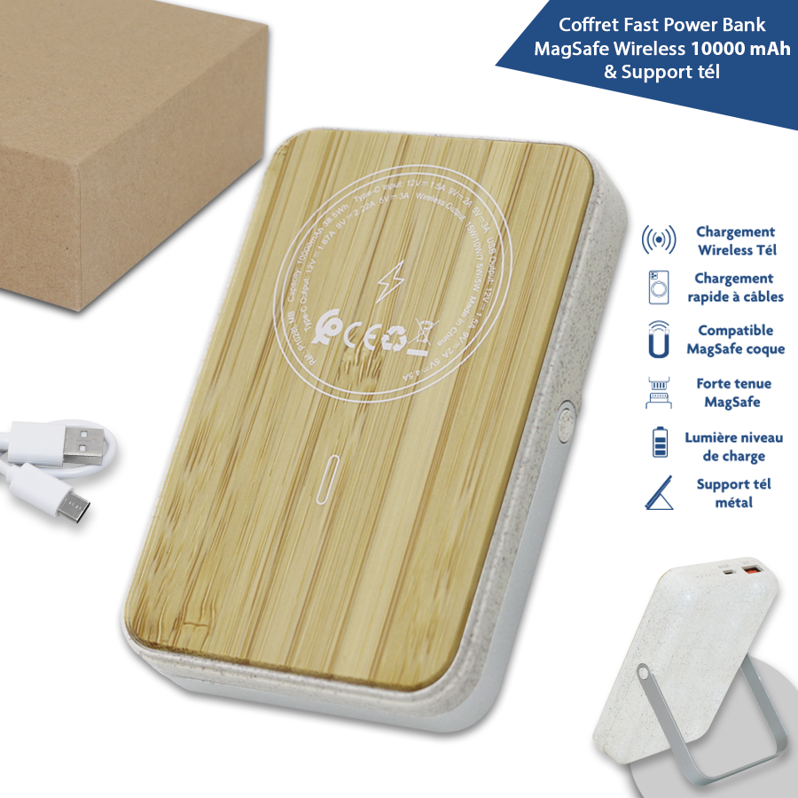 powerbank wireless magsafe  écologique