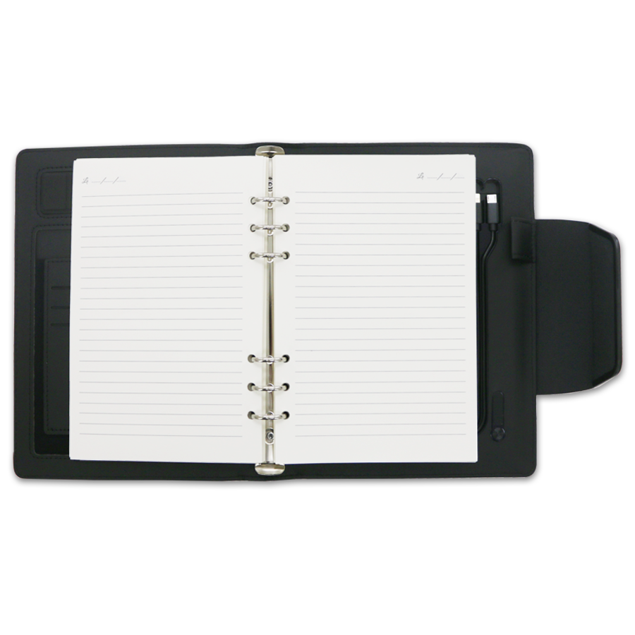 coffret de luxe note book power bank