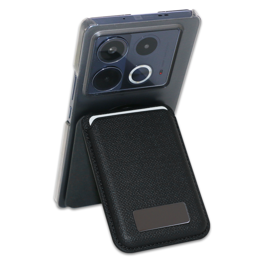 porte-cartes & support téléphone 2 en 1