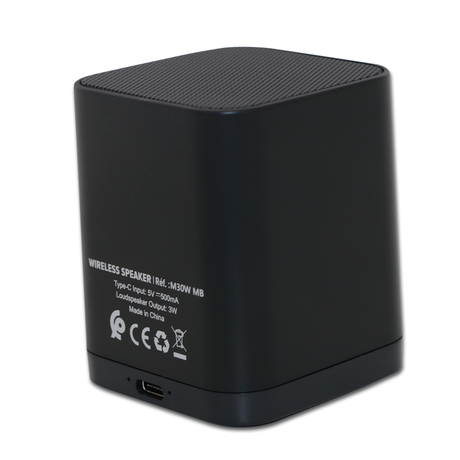 haut parleur bluetooth noir sans fil