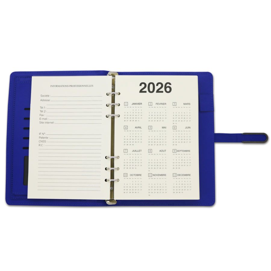 set  note book et stylo publicitaire
