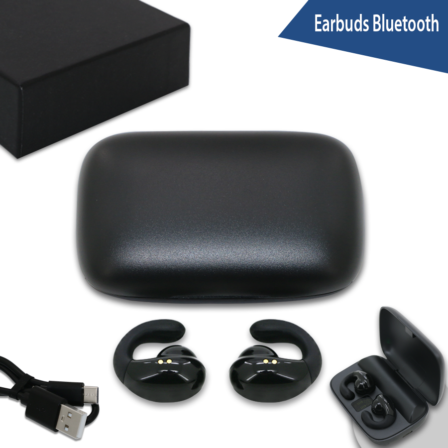 earbuds bluetooth avec boitier de recharge
