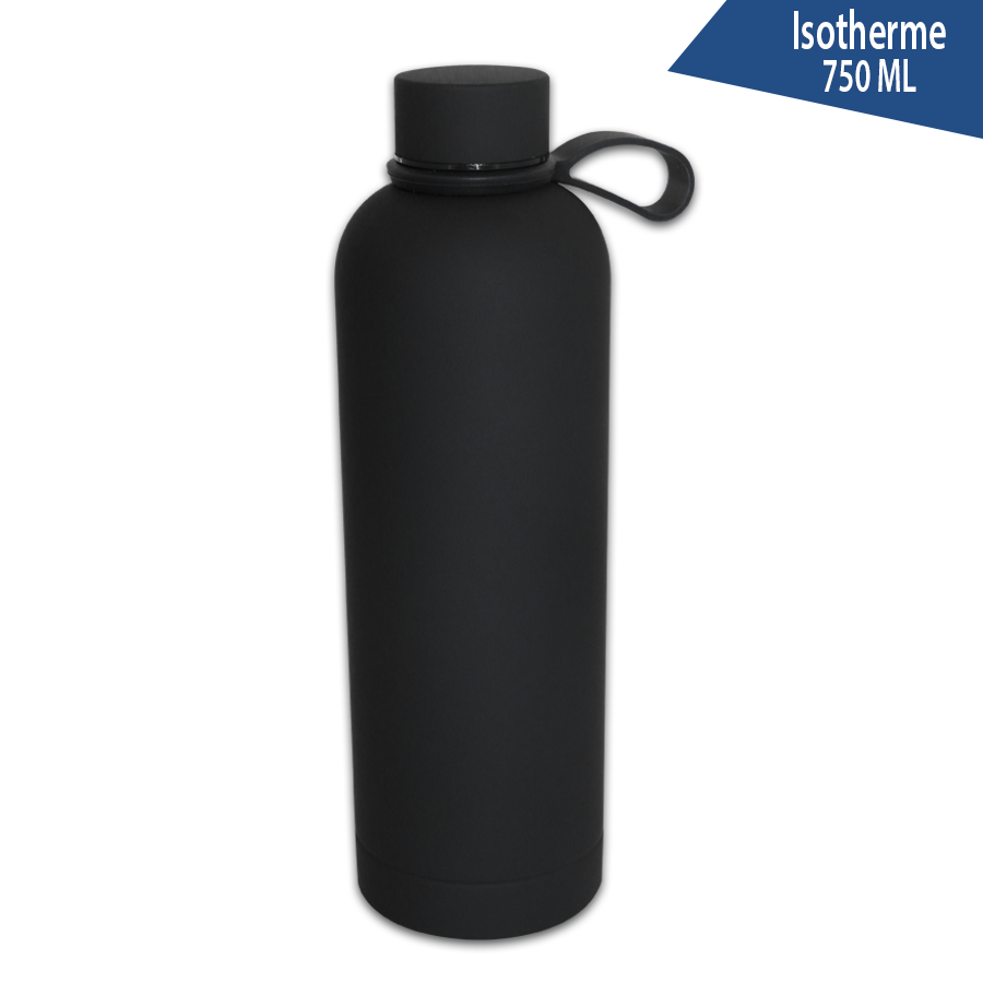 bouteille isotherme 750 ml soft-touch