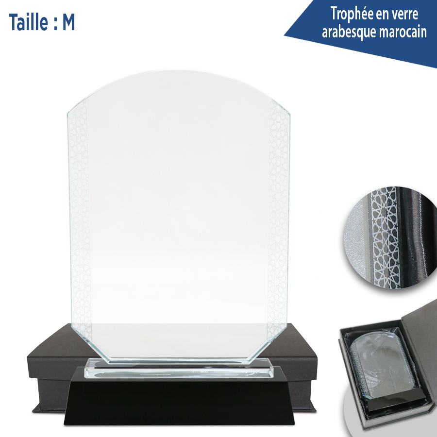 trophées en verre