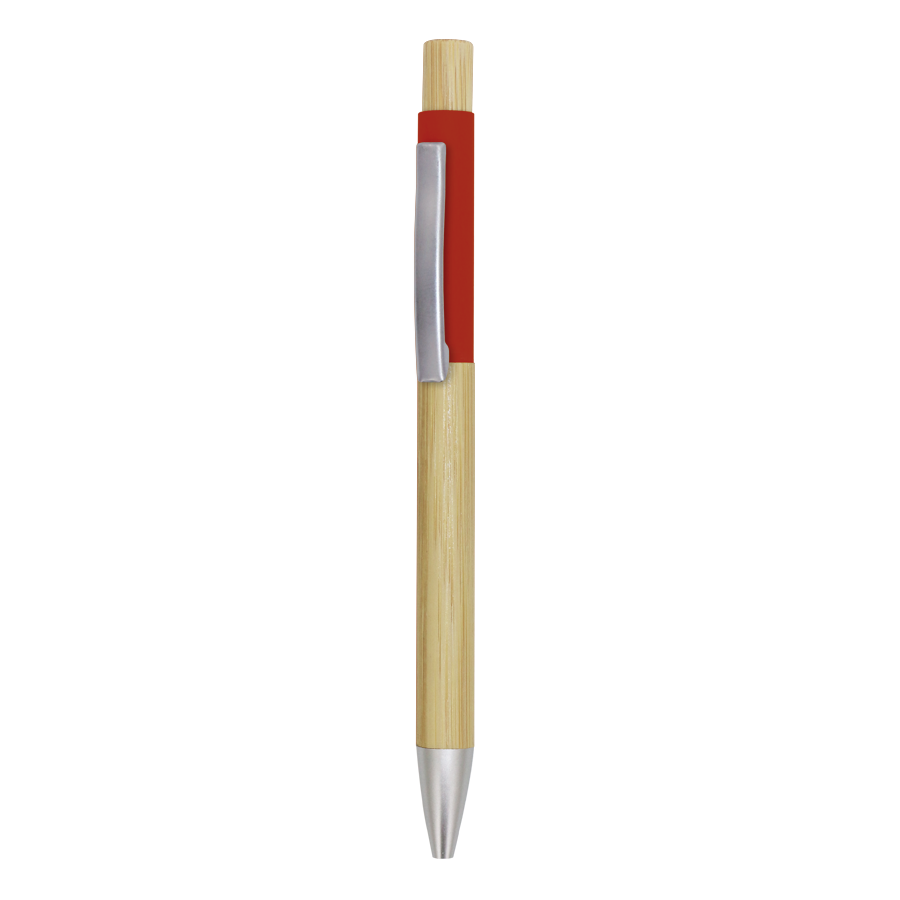 stylo duo en bamboo et aluminium