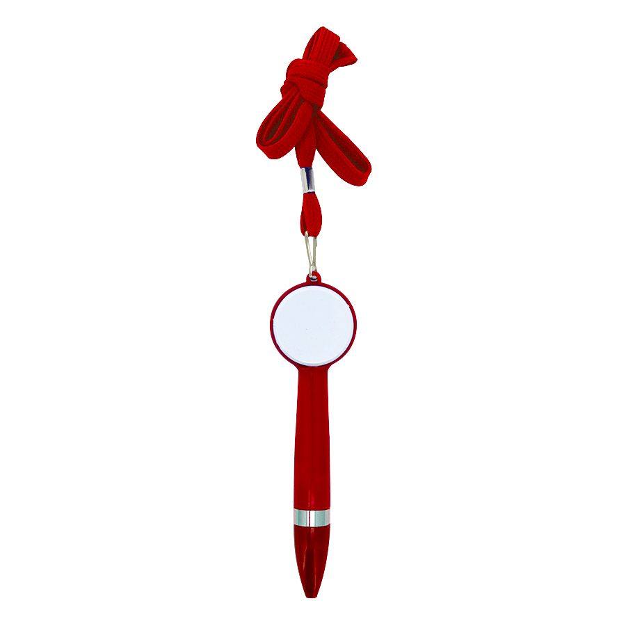 stylus publicitaire avec cordon