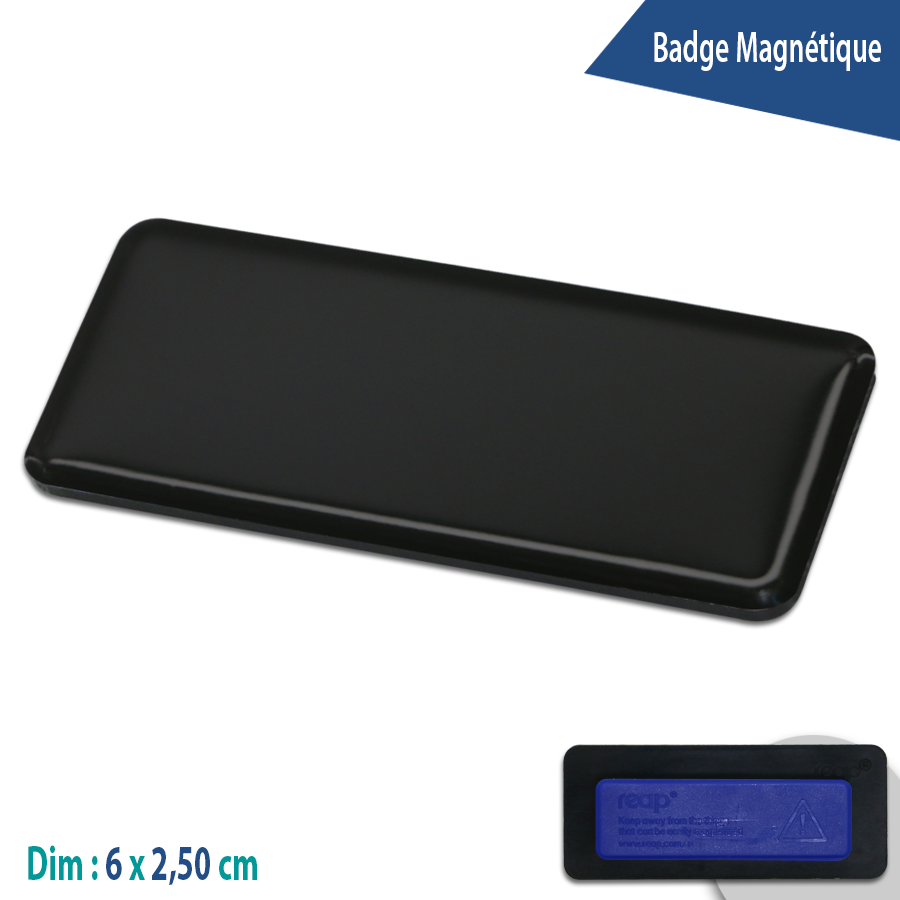 badge magnétique personnalisable
